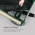 WALDBECK - ročni vrtni voziček | VENTURA, temno zelena barva - slika 6