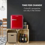 KLARSTEIN - mini hladilnik | AUDREY MINI RETRO, 48L, rdeča - slika 4