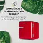 KLARSTEIN - mini hladilnik | AUDREY MINI RETRO, 48L, rdeča - slika 5