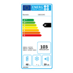 KLARSTEIN - mini hladilnik | AUDREY MINI RETRO, 48L, rdeča - slika 10