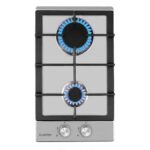 KLARSTEIN - plinska kuhalna plošča | IGNITO DOMINO, 2 gorilnika, srebrna - slika 2