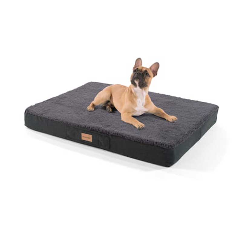 BRUNOLIE - pasja postelja, ležišče za psa | BALU - M, temno siva - slika 1
