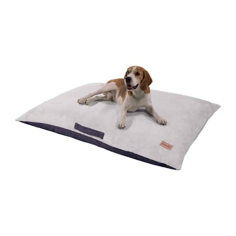 BRUNOLIE – pasja postelja, ležišče za psa | HENRY – L, siva barva - slika 1