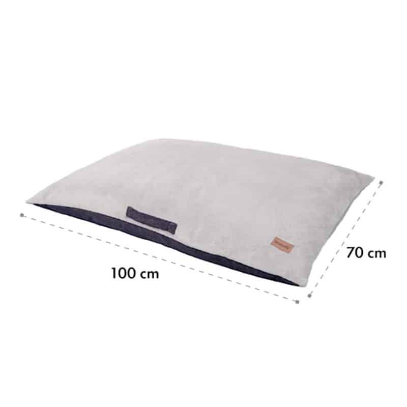 BRUNOLIE – pasja postelja, ležišče za psa | HENRY – L, siva barva - slika 2