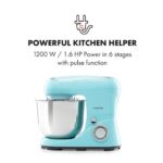 KLARSTEIN - kuhinjski robot | BELLA PICO 2G, 5L, 1200W, modra - slika 3