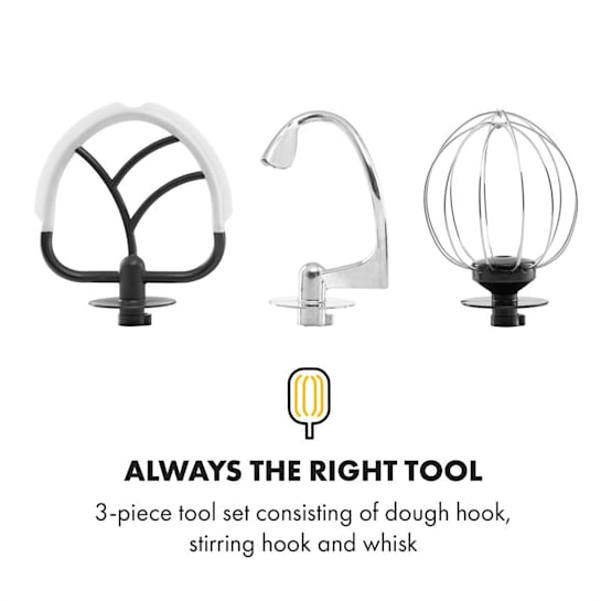 KLARSTEIN - kuhinjski robot | BELLA PICO 2G, 5L, 1200W, rdeča - slika 4