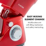 KLARSTEIN - kuhinjski robot | BELLA PICO 2G, 5L, 1200W, rdeča - slika 7