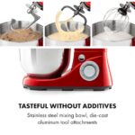 KLARSTEIN - kuhinjski robot | BELLA PICO 2G, 5L, 1200W, rdeča - slika 9