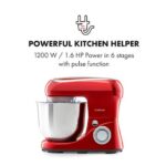 KLARSTEIN - kuhinjski robot | BELLA PICO 2G, 5L, 1200W, rdeča - slika 10