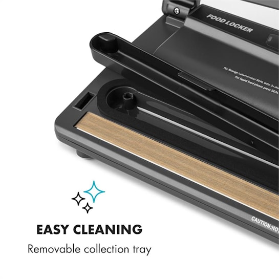 KLARSTEIN - naprava za vakuumiranje - sous vide | FOODLOCKER SLIM, 30cm, črna - slika 8