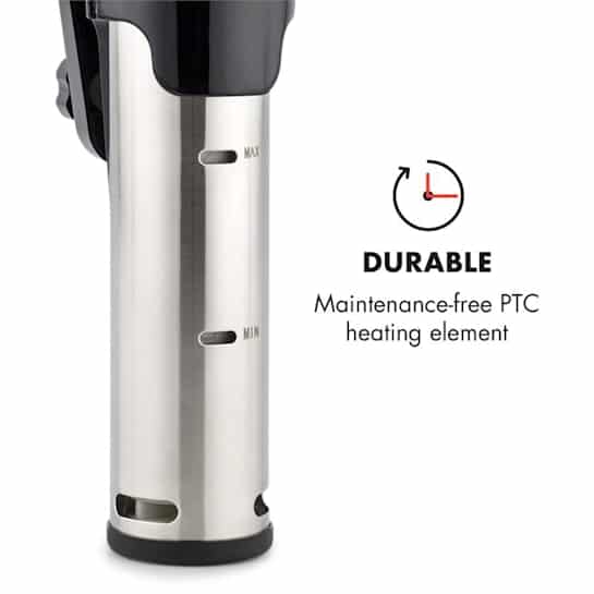 KLARSTEIN - sous vide - palični kuhalnik | QUICKSTICK FLEX, črna - slika 6