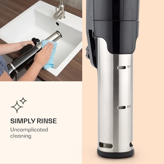 KLARSTEIN - sous vide - palični kuhalnik | QUICKSTICK FLEX, črna - slika 7