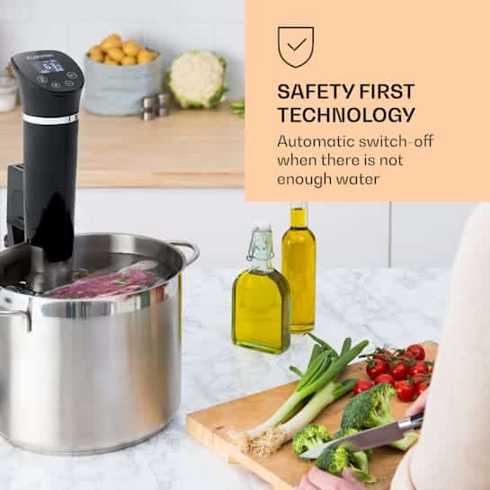 KLARSTEIN - sous vide - palični kuhalnik | QUICKSTICK FLEX, črna - slika 10