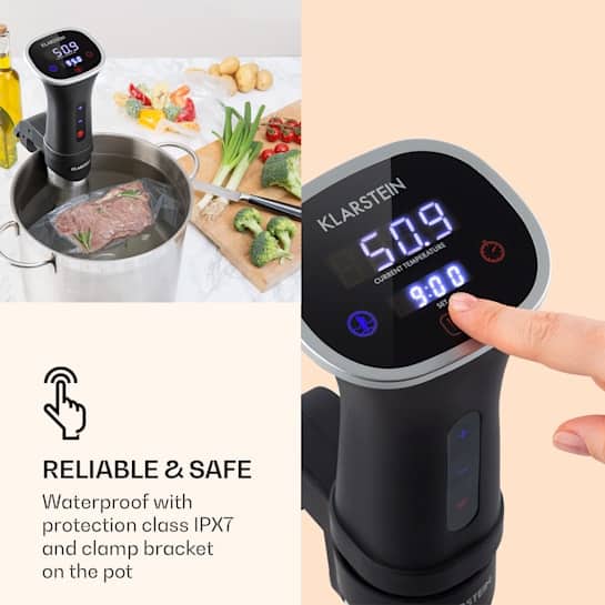 KLARSTEIN - sous vide - palični kuhalnik | QUICKSTICK SMART, črna - slika 10