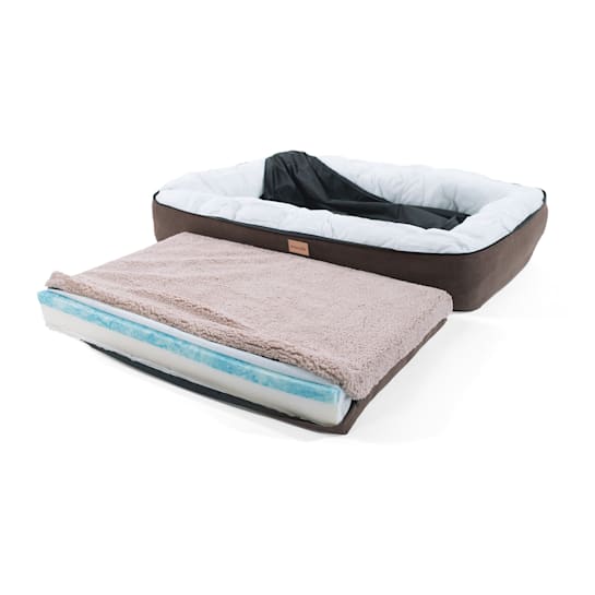 BRUNOLIE - pasja postelja, ležišče za psa | BRUNO - XL, bež barva - slika 2