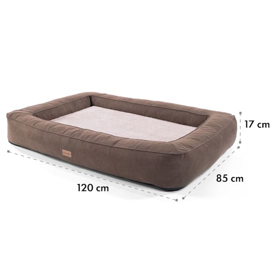 BRUNOLIE - pasja postelja, ležišče za psa | BRUNO - XL, bež barva - slika 5