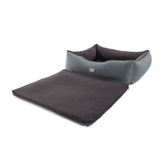 BRUNOLIE - pasja postelja, ležišče za psa | EMMA - L, temno rjava barva - slika 2