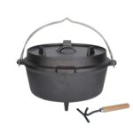 ESSCHERT - emajlirana okrogla litoželezna posoda (Dutch oven) | FF235