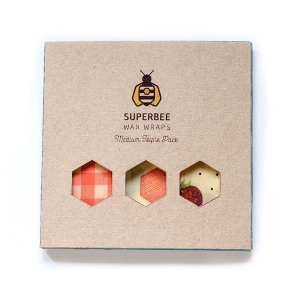 SUPERBEE - eko folija za živila s čebeljim voskom | WAX WRAPS M