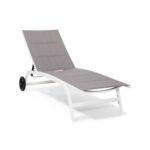 BLUMFELDT - vrtni ležalnik | LIMALA, bela