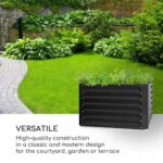 BLUMFELDT - visoka greda | BLUM HIGH GROW STRAIGHT, črna - slika 7