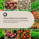 BLUMFELDT - visoka greda | BLUM HIGH GROW STRAIGHT, črna - slika 5