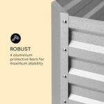 BLUMFELDT - visoka greda | BLUM HIGH GROW STRAIGHT, srebrna - slika 6