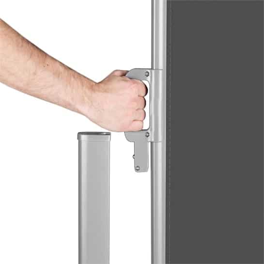 BLUMFELDT - zložljiva stranska tenda | BARI DOPPIO 616, siva - slika 6