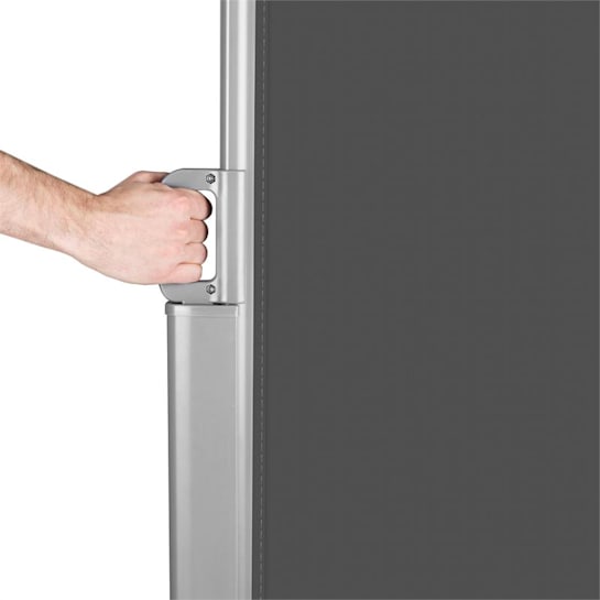 BLUMFELDT - zložljiva stranska tenda | BARI DOPPIO 616, siva - slika 7