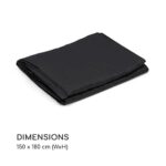 BLUMFELDT - zaščitna prevleka proti vremenskimi vplivi | Bella Donna, črna - slika 2