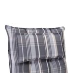 BLUMFELDT - set blazin za vrtne stole | SYLT, sivo-bela - slika 3