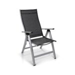 BLUMFELDT - vrtni stol | LONDON, srebrna