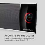 BLUMFELDT - infrardeč grelnik | COSMIC BEAM ULTRA, 2200 W, črn - slika 5
