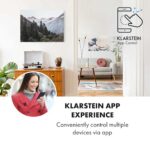 KLARSTEIN - infrardeči grelec | WONDERWALL SMART, 500 W, MOUNTAINS - slika 7