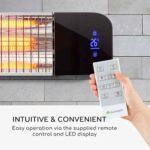 BLUMFELDT - infrardeči grelec | SMARTWAVE, 2400 W, bel - slika 7