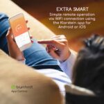 BLUMFELDT - infrardeči grelec | SMARTWAVE, 2400 W, črn - slika 2