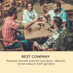 BLUMFELDT - infrardeči grelec | SMARTWAVE, 2400 W, črn - slika 7