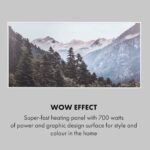 KLARSTEIN - IR panel | WONDERWALL - AIR ART 700W SMART, gore - slika 7