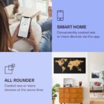 KLARSTEIN - IR panel | WONDERWALL - AIR ART 700W SMART, črni zemljevid - slika 2