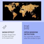 KLARSTEIN - IR panel | WONDERWALL - AIR ART 700W SMART, črni zemljevid - slika 6