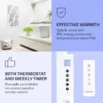 KLARSTEIN - infrardeči grelec | WONDERWALL SMART, 700 W, NEW YORK - slika 5