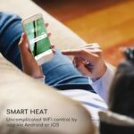 BLUMFELDT - infrardeči grelnik za terase | HEATBELL, do 2000 W, bel - slika 3