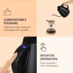 KLARSTEIN - grelnik za vodo | GARCON, 1L, 2000W, črn - slika 3