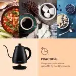 KLARSTEIN - grelnik za vodo | GARCON, 1L, 2000W, črn - slika 6