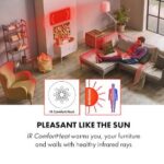 KLARSTEIN – stropni IR panel | MIDNIGHT SUN, 800W - slika 6