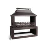 VONHAUS - vrtni kamin | STEEL, rjav