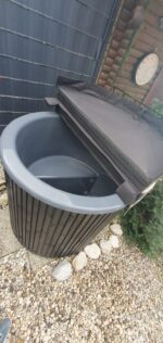 Ledena kad | ICE BATH SINGLE, 250L, črna - slika 8