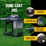 GRLLR - prenosni plinski žar | DOME CART PRO - slika 5