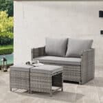 Vrtna garnitura 2v1 | za 2 osebi, poliuretan - slika 8