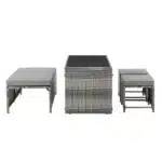 Vrtna garnitura 2v1 | za 2 osebi, poliuretan - slika 9